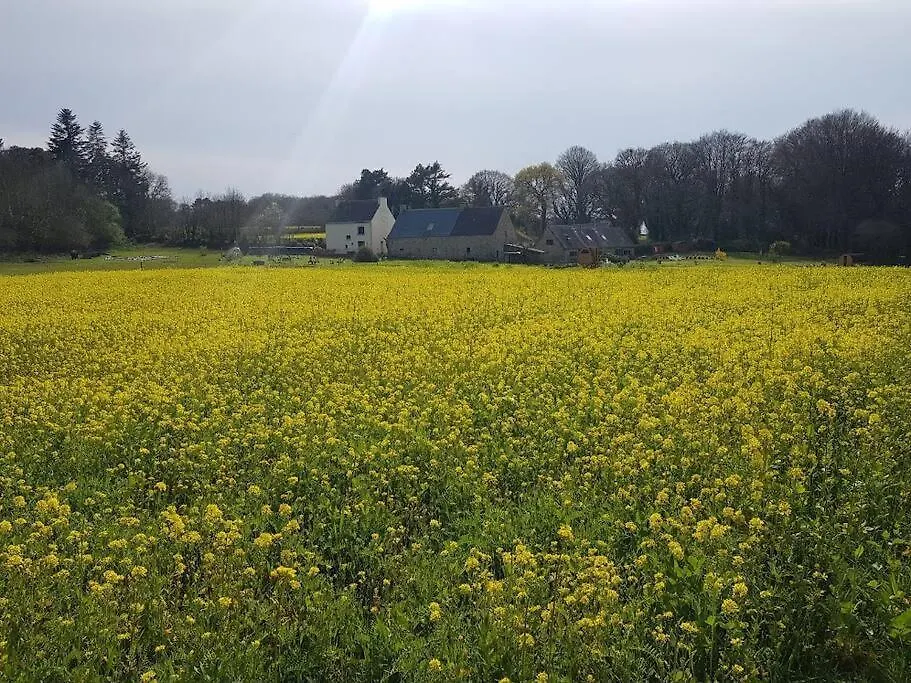 Sous Le Grand Chene, Gite A La Ferme, Finistere Pouldergat Franciaország